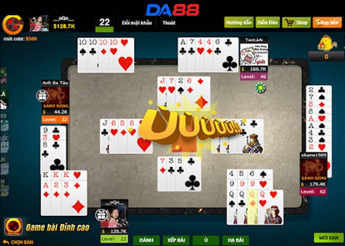 Luật chơi Phỏm Online tại Game Bài DA88